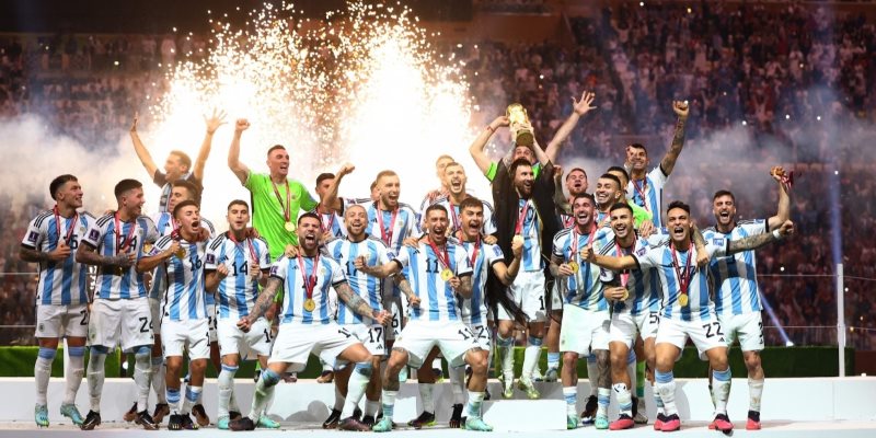 Đội tuyển Argentina là tân vương của giải bóng đá FIFA World Cup