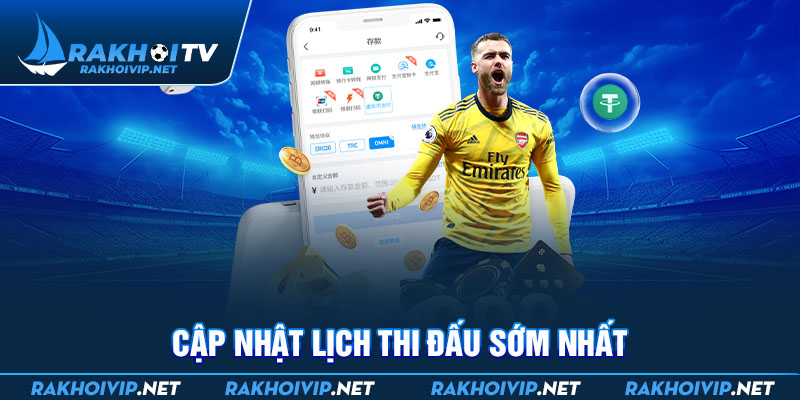 Tự hào là website lên thông tin lịch thi đấu sớm nhất